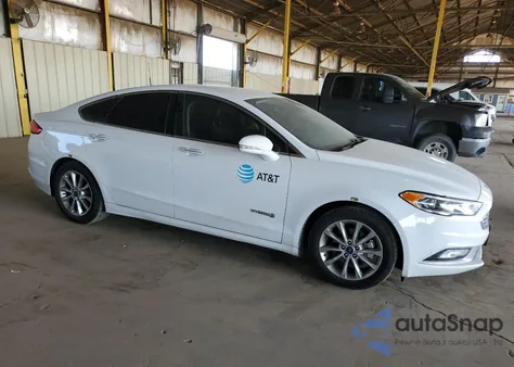 2017 Ford Fusion Se Hybrid z USA, uszkodzony, nr VIN 3FA6P0LU2HR409140
